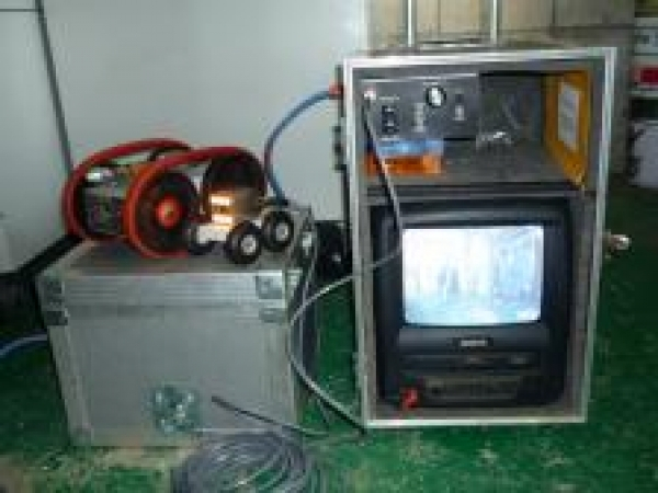 新型空調ダクト清掃用ロボット